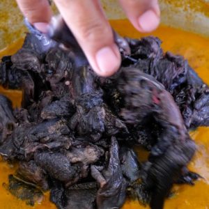 Village Food in Thailand - UNIQUE BLACK CHICKEN!! | Best Thai Food in Trang (ตรัง), Thailand