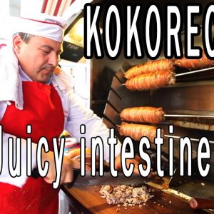 Baby Lamb Intestine Sandwich | Turkish Food | Kokoreç