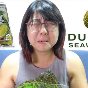 FOOD REVIEW: TAOKAENOI Durian Seaweed!!!