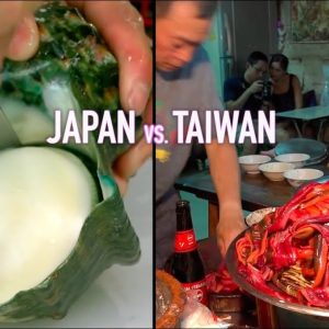 Japan vs. Taiwan - Street Food in Asia