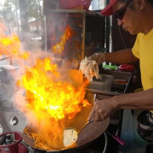 Malaysia Street Food Fried Noodles