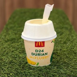 Mcdonalds Durian McFlurry Ice Cream