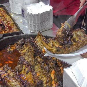 Pork Ribs, Skewers, Sausages and More. Italy Street Food from Poland