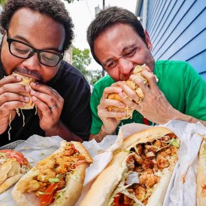 5 Huge PO’BOYS in One Day!! Best NEW ORLEANS Sandwiches You Have To Try!!