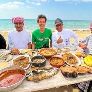 She’s the BEST Cook!! Unique SAUDI ARABIAN FOOD on Remote Island in the Red Sea!!