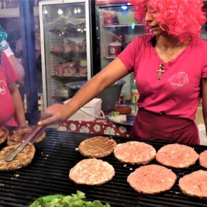 Street Food in Serbia  Roasted Pork and Burgers  'Rostiljijada' Grill Festival, Leskovac