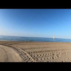 The Beach of Marbella, Spain. 360 Degrees View