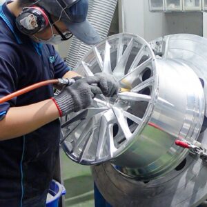 Modern Forged Aluminium Wheels Mass Production Process / 鋁合金鍛造輪圈量產工藝 - Taiwan Alloy Wheels Factory
