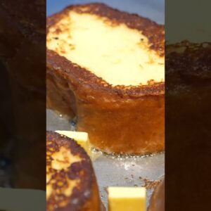줄서서먹는 역대급 두께의 토스트 / Cream Falls! Giant French Toast