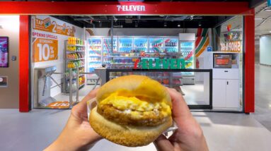 Shopping at a AI Powered 7-Eleven Convenience Store